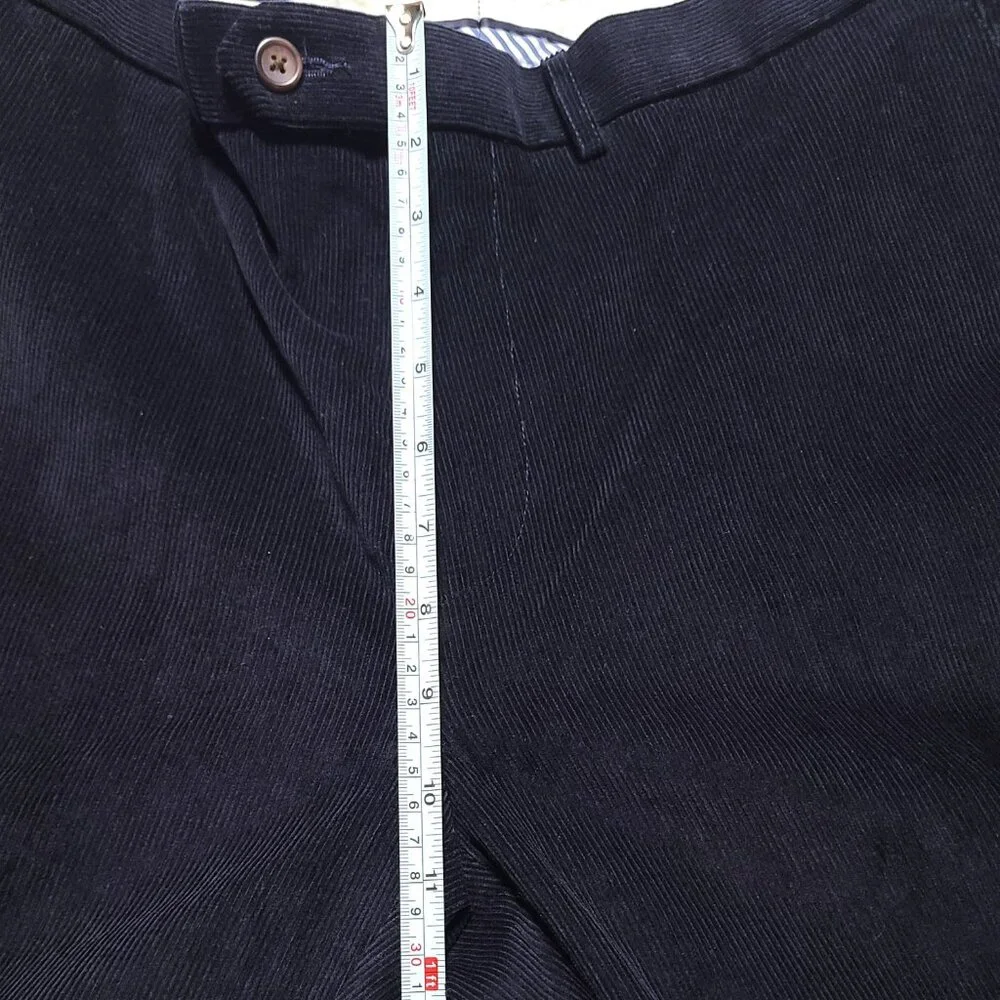 Lauren Ralph Lauren Fine Wale Corduroy Pants Mens 33W x 32L Navy